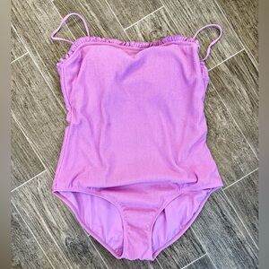 Lilac Colored One Piece Swimming Suit